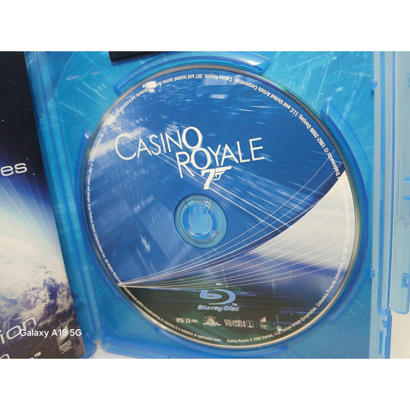 007 CASINO ROYALE CIB BLU RAY MOVIE CLEANED TESTED WORKING