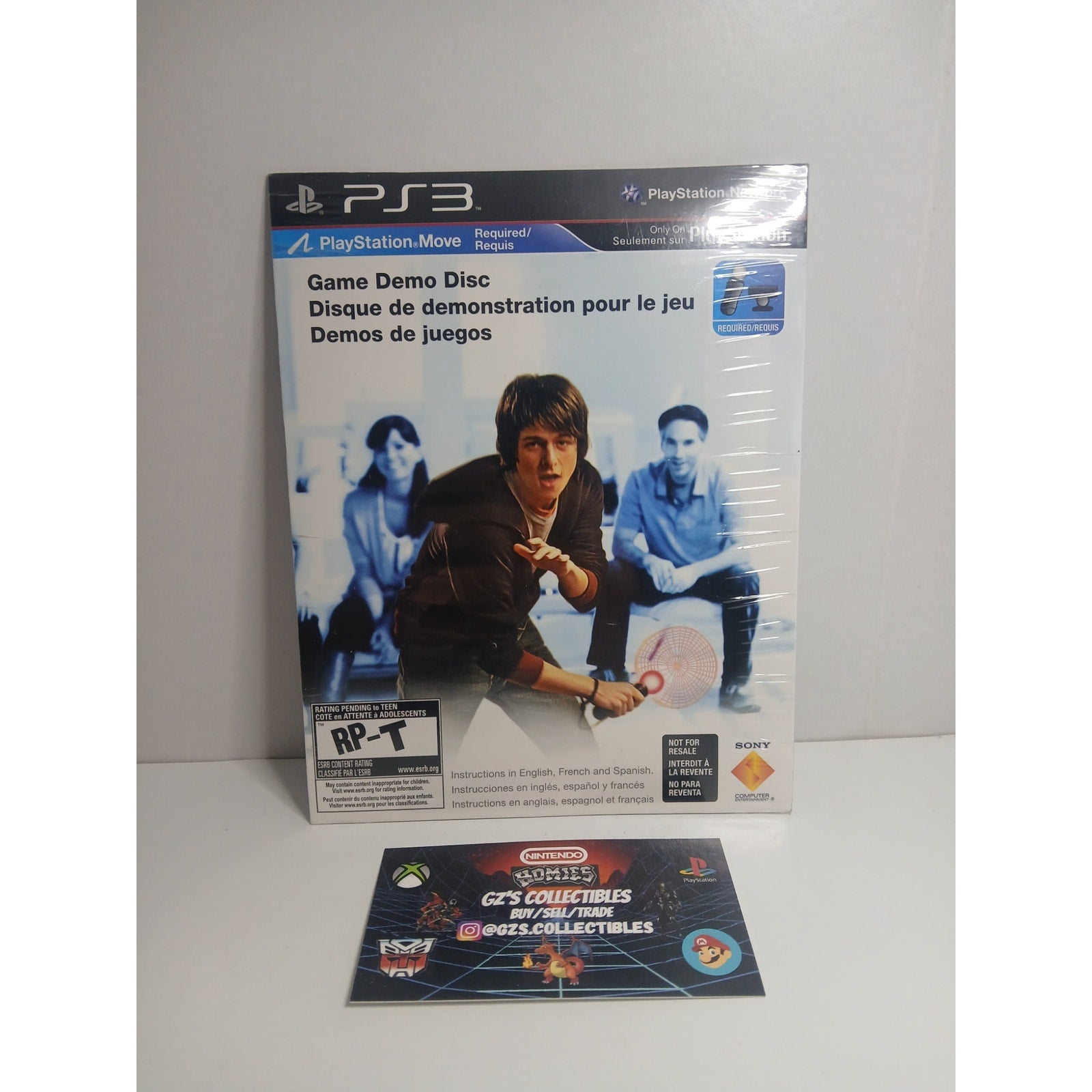 SONY PS3 PLAYSTATION MOVE GAME DEMO DISC NEW FACTORY SEALED