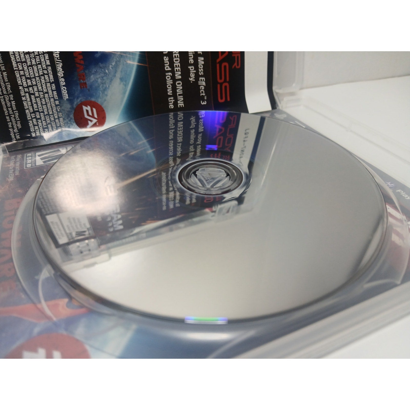 MASS EFFECT 3 BLACK LABEL SONY PS3 TESTED WORKING