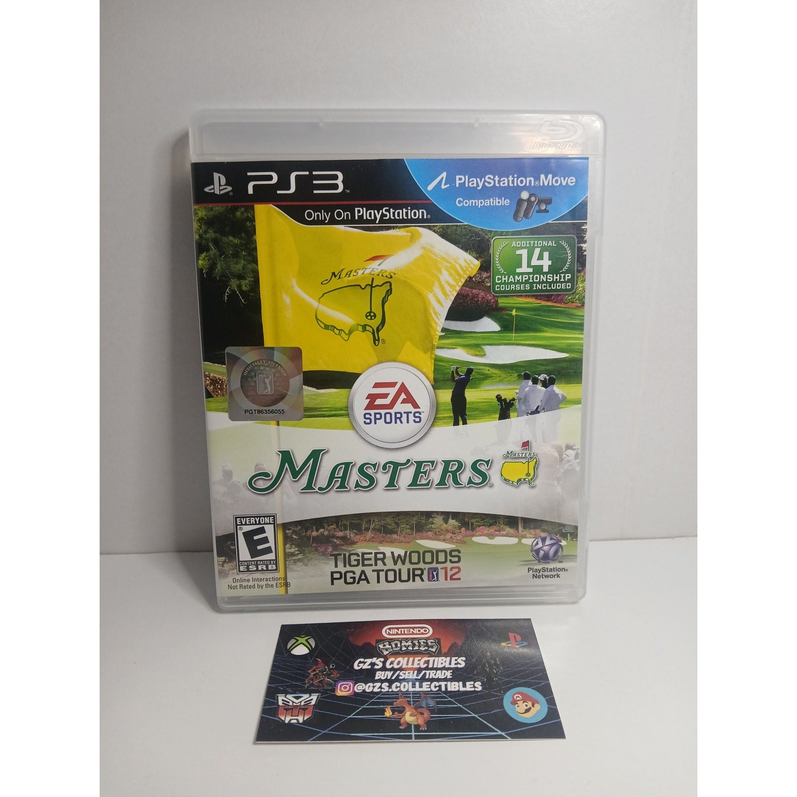 SONY PS3 MASTERS TIGER WOODS PGA TOUR 12 CIB TESTED WORKING