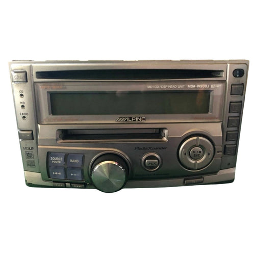 ALPINE MDA-W900J MINI DISC MD/CD PLAYER CAR STEREO W/ BLUETOOTH TESTED WORKING