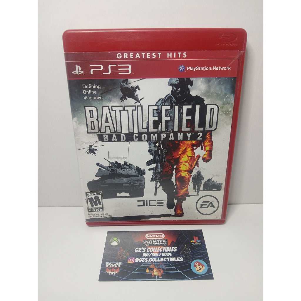 BATTLEFIELD BAD COMPANY 2 CIB SONY PS3 TESTED WORKING