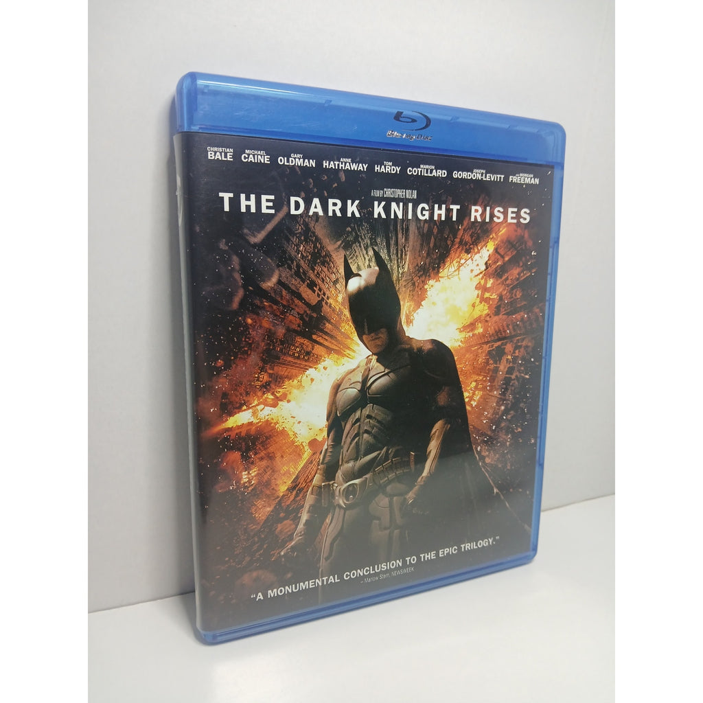 BATMAN THE DARK KNIGHT RISES BLU RAY/DVD/DIGITAL MOVIE CLEANED* TESTED WORKING