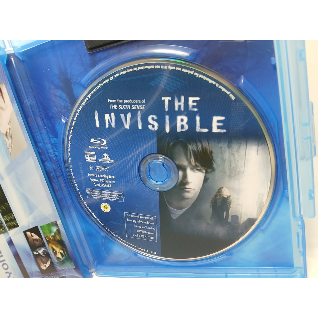 THE INVISIBLE BLU RAY MOVIE CLEANED TESTED WORKING
