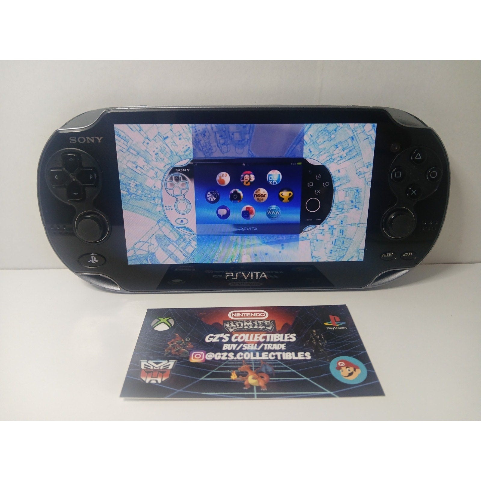 SONY PS VITA 1001 OLED USA 🇺🇸 HANDHELD CONSOLE TESTED WORKING