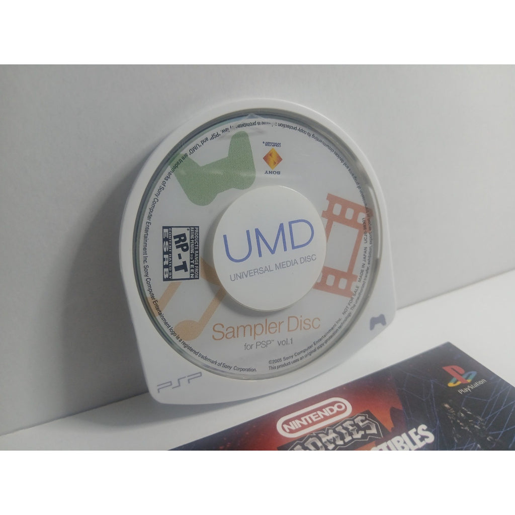 ✅ SONY PSP SAMPLER DISC VOLUME 1 PROMO UMD DISC TESTED WORKING