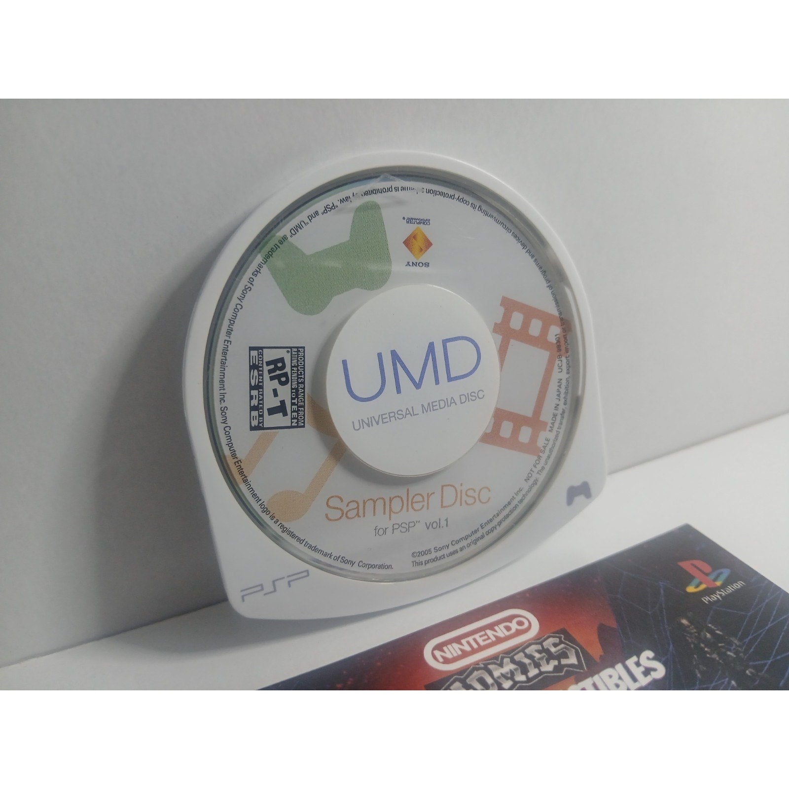 ✅ SONY PSP SAMPLER DISC VOLUME 1 PROMO UMD DISC TESTED WORKING