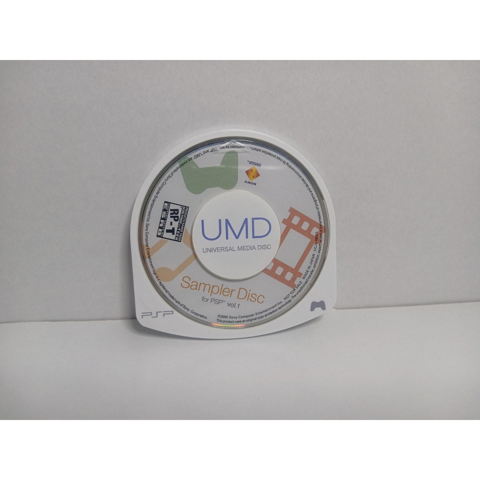 ✅ SONY PSP SAMPLER DISC DEMO VOL 1 DISC ONLY TESTED WORKING ✅