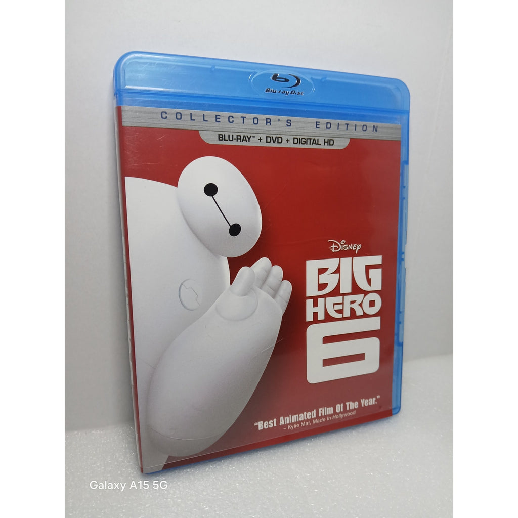 DISNEY COLLECTOR EDITION SET FINDING NEMO FROZEN BIG HERO BLU RAY TESTED WORKING
