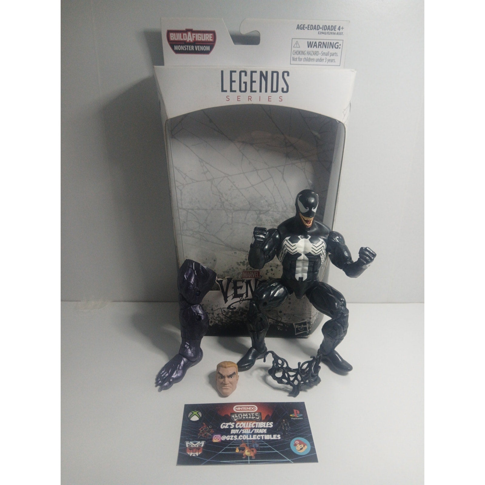 VENOM BAF MARVEL LEGENDS CIB (OPEN)