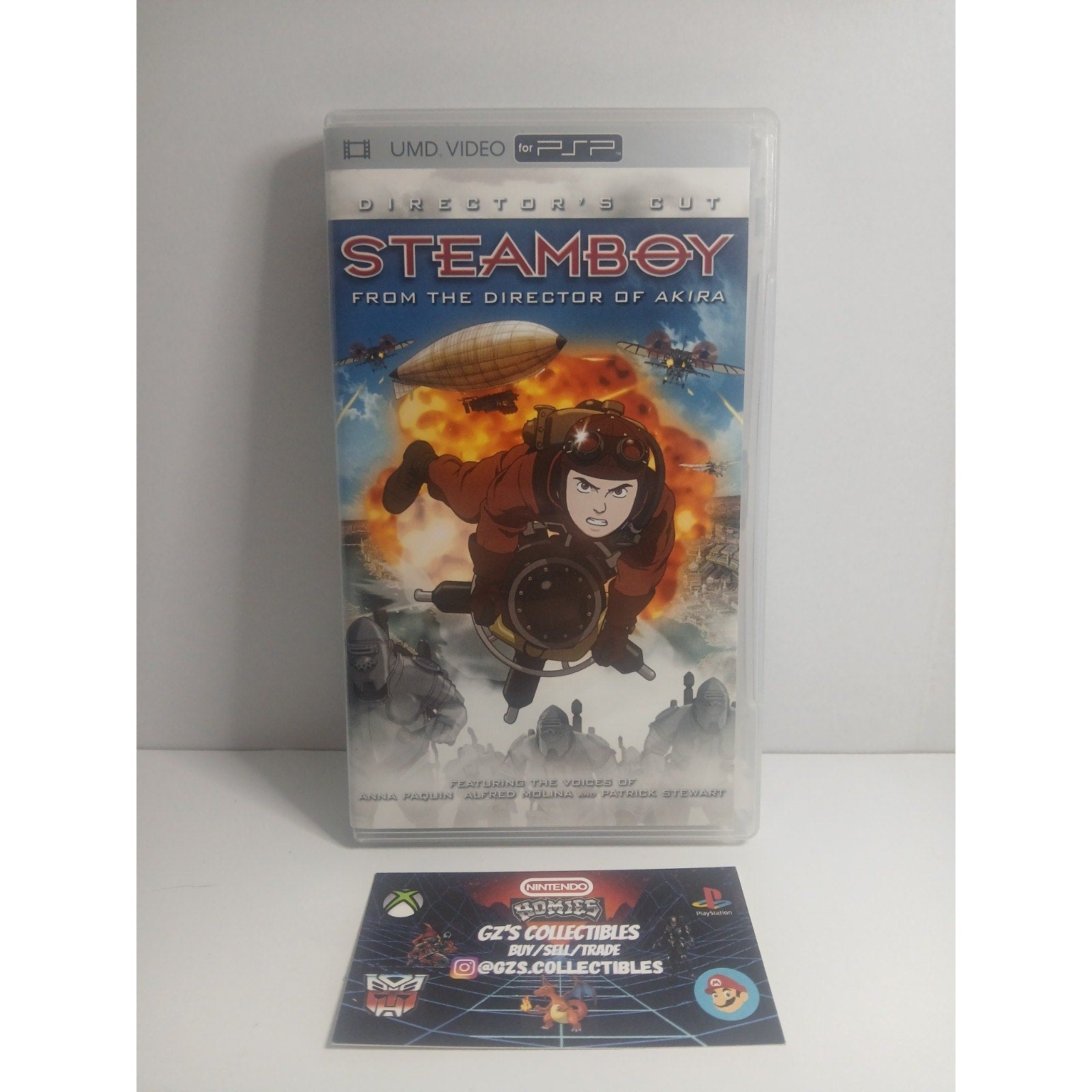 ✅ SONY PSP STEAMBOY DIRECTORS CUT CIB UMD MOVIE TESTED WORKING MINT