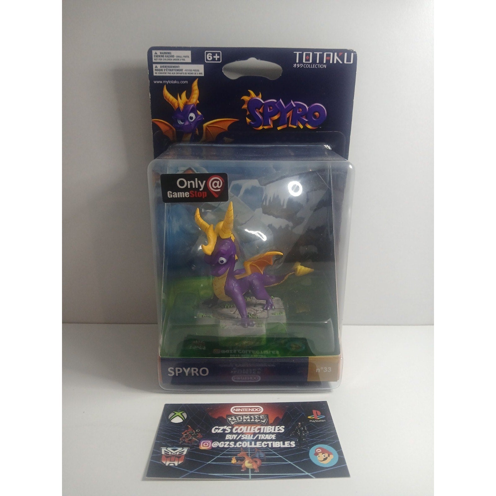 ✅ TOTAKU FIRST EDITION SPYRO THE DRAGON #33 FIGURE TARGET NEW IN BOX SEALED