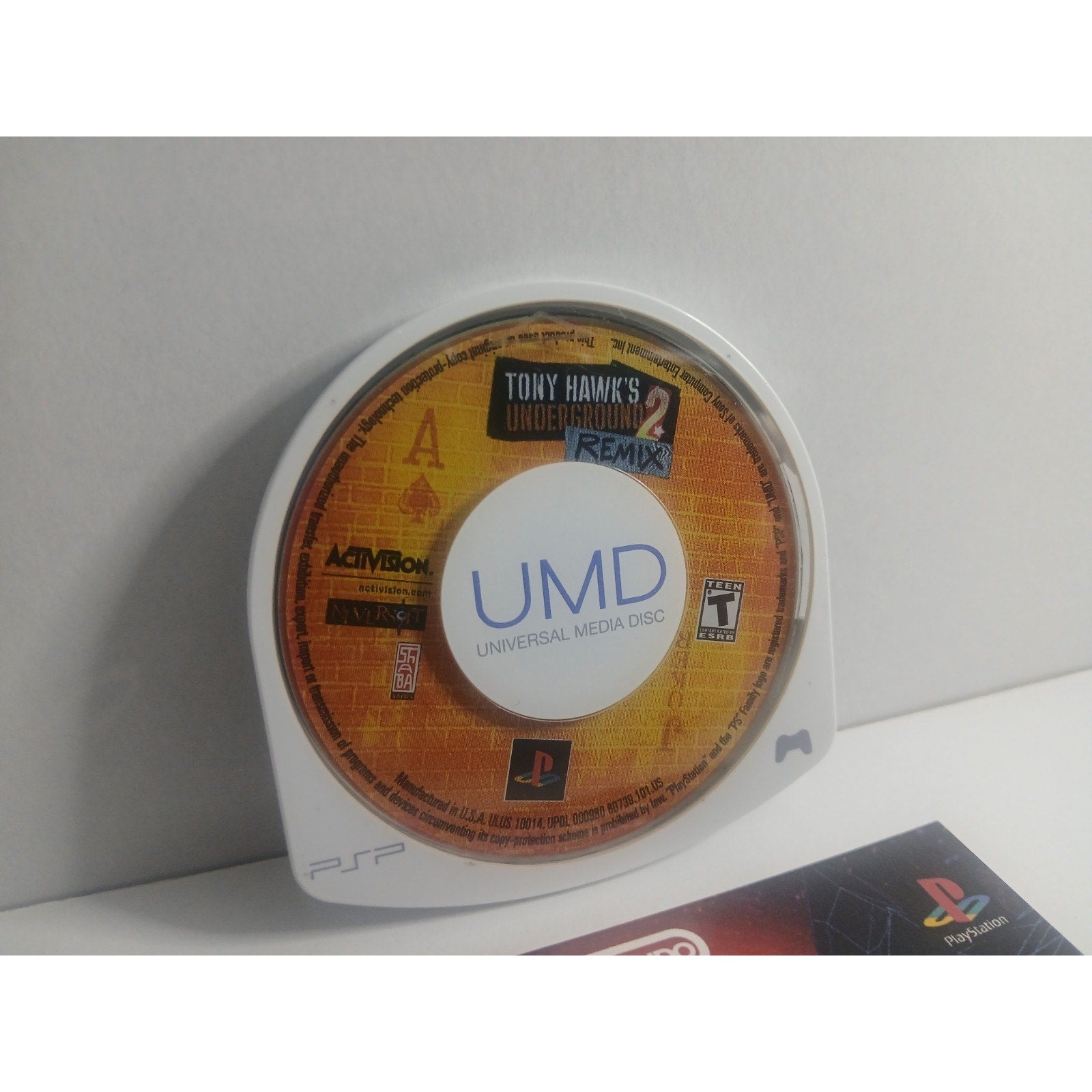 ✅ SONY PSP TONY HAWKS UNDERGROUND 2 REMIX UMD GAME DISC TESTED WORKING