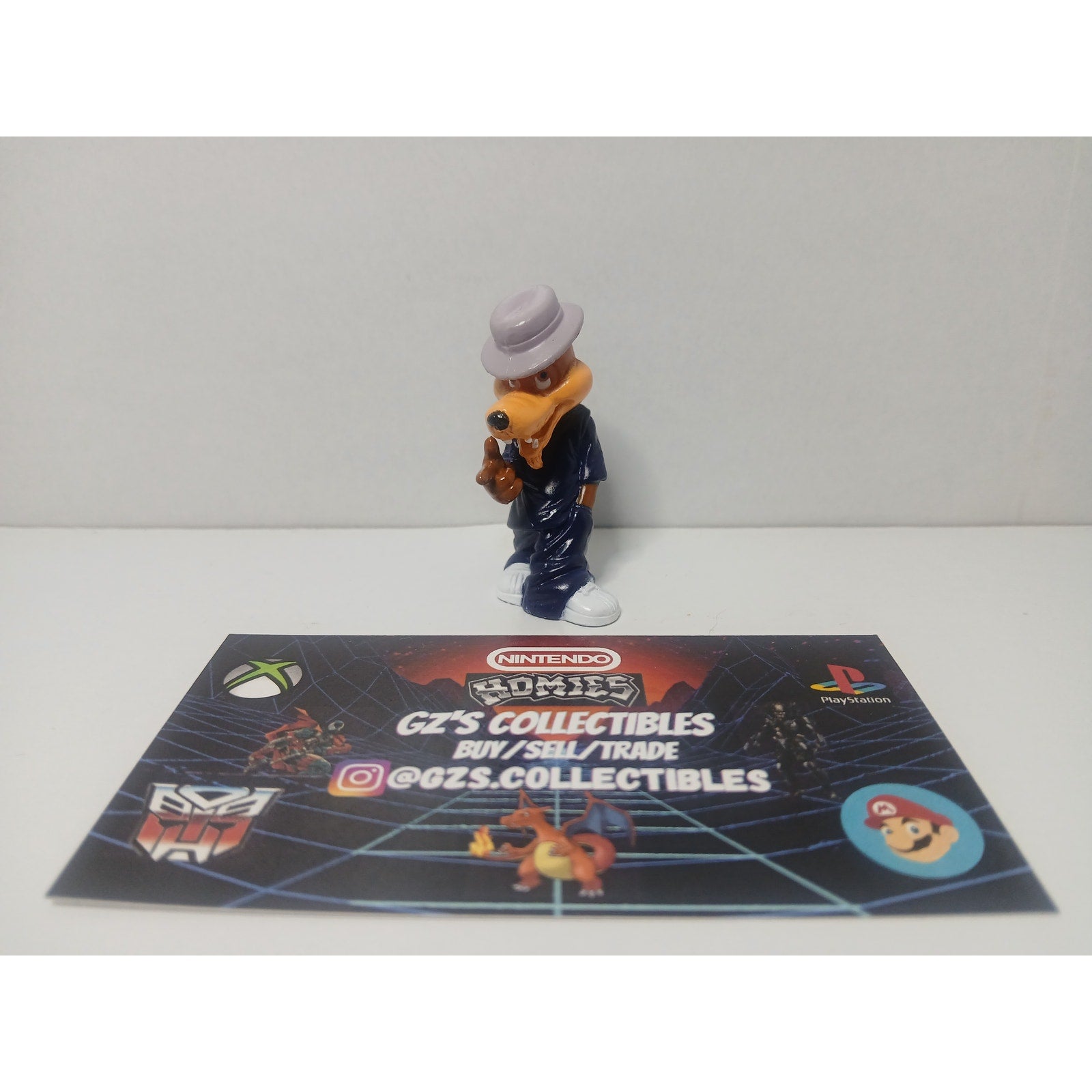 WOLFIE THE WOLF HOMIES LOCSTERS NEIGHBORHOOD RASCALS URBAN ANIMAL FIGURES NEW