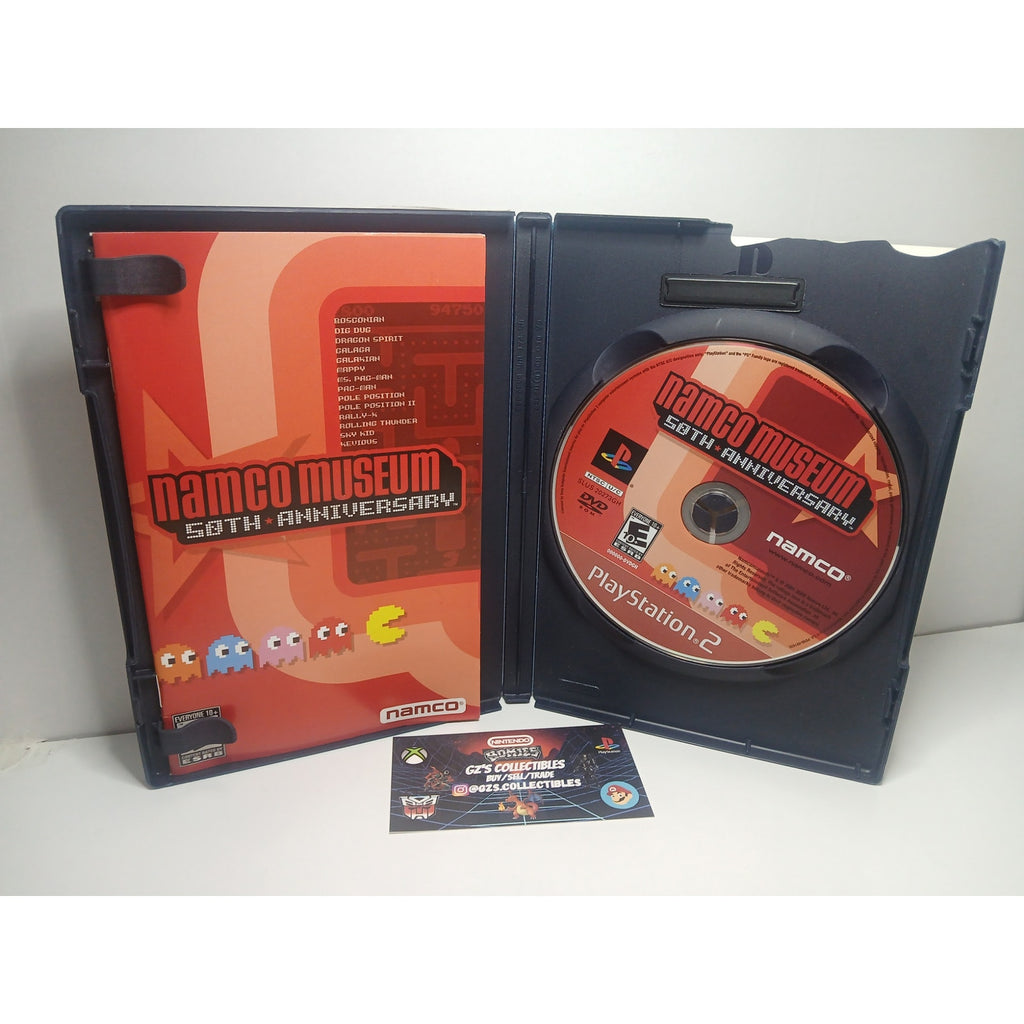 NAMCO MUSEUM 50TH ANNIVERSARY SONY PS2 TESTED WORKING