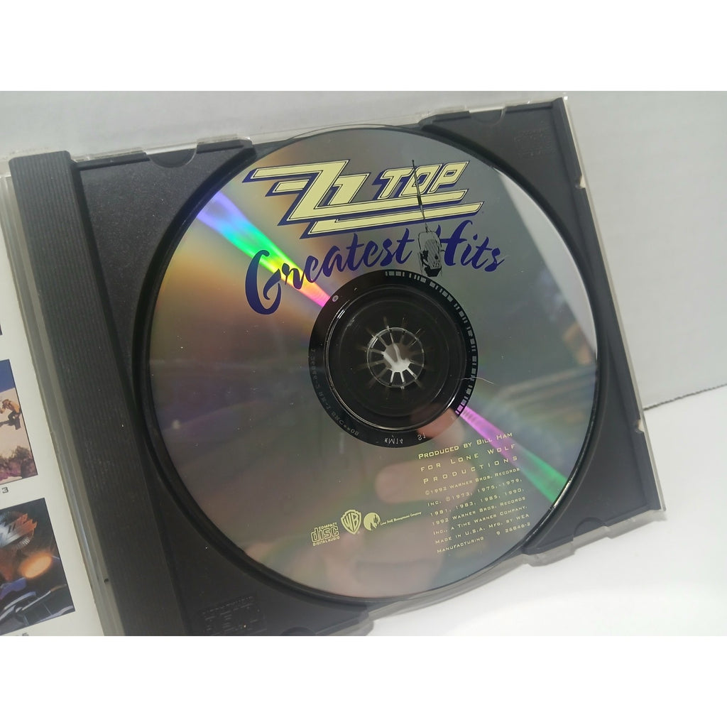ZZ Top Greatest Hits CD with Southern Hard Rock Used Tested