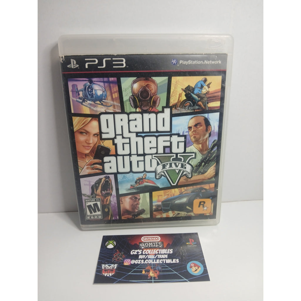 SONY PS3 GTA V CIB TESTED WORKING