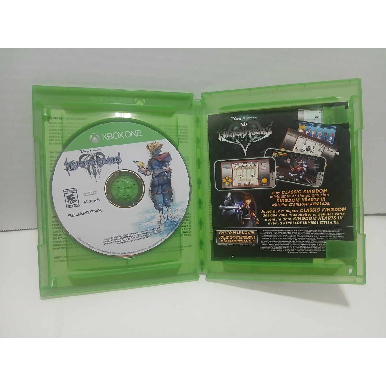 Xbox One Kingdom Hearts 3 Tested Working