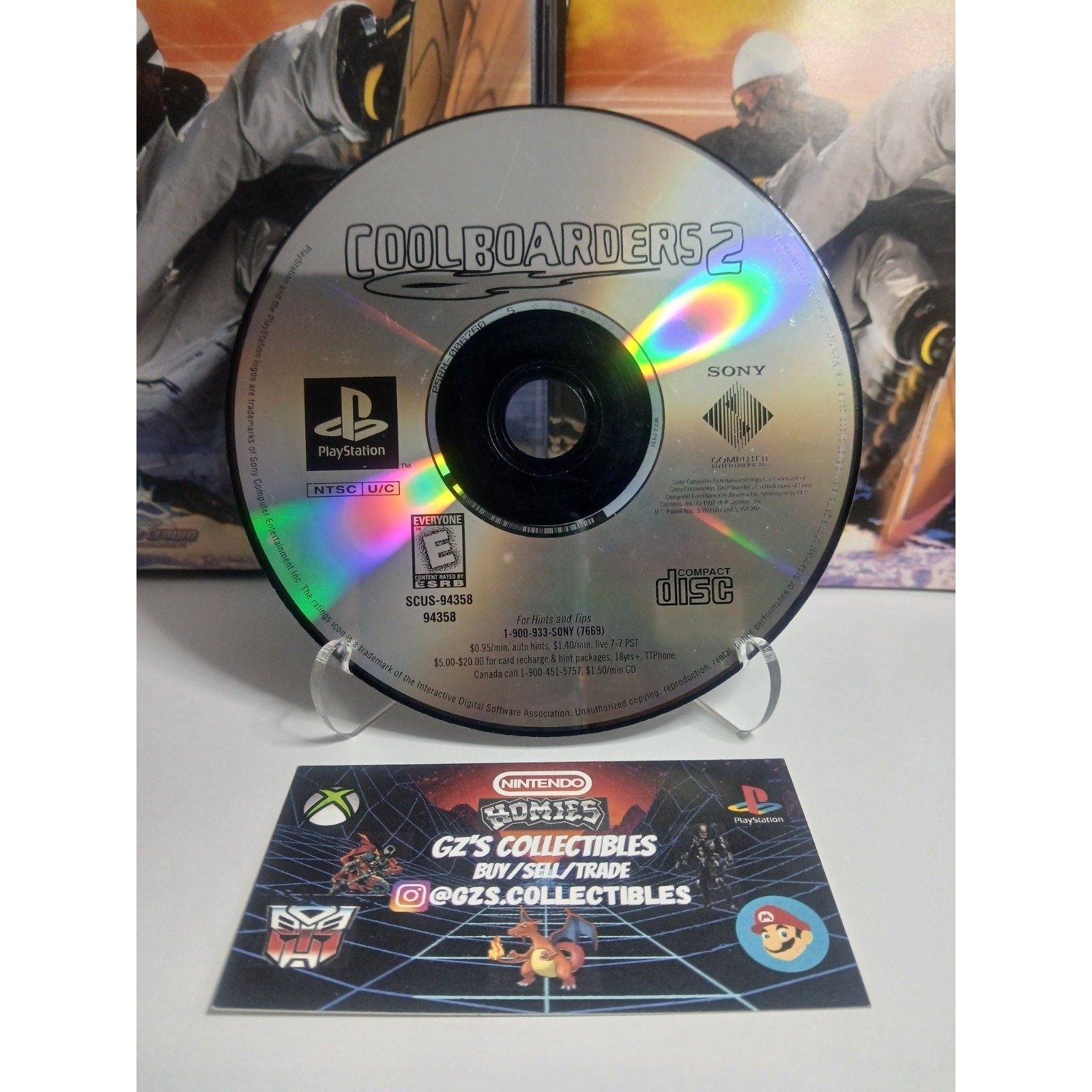 ✅ SONY PS2 COOL BOARDERS 2 CIB TESTED WORKING