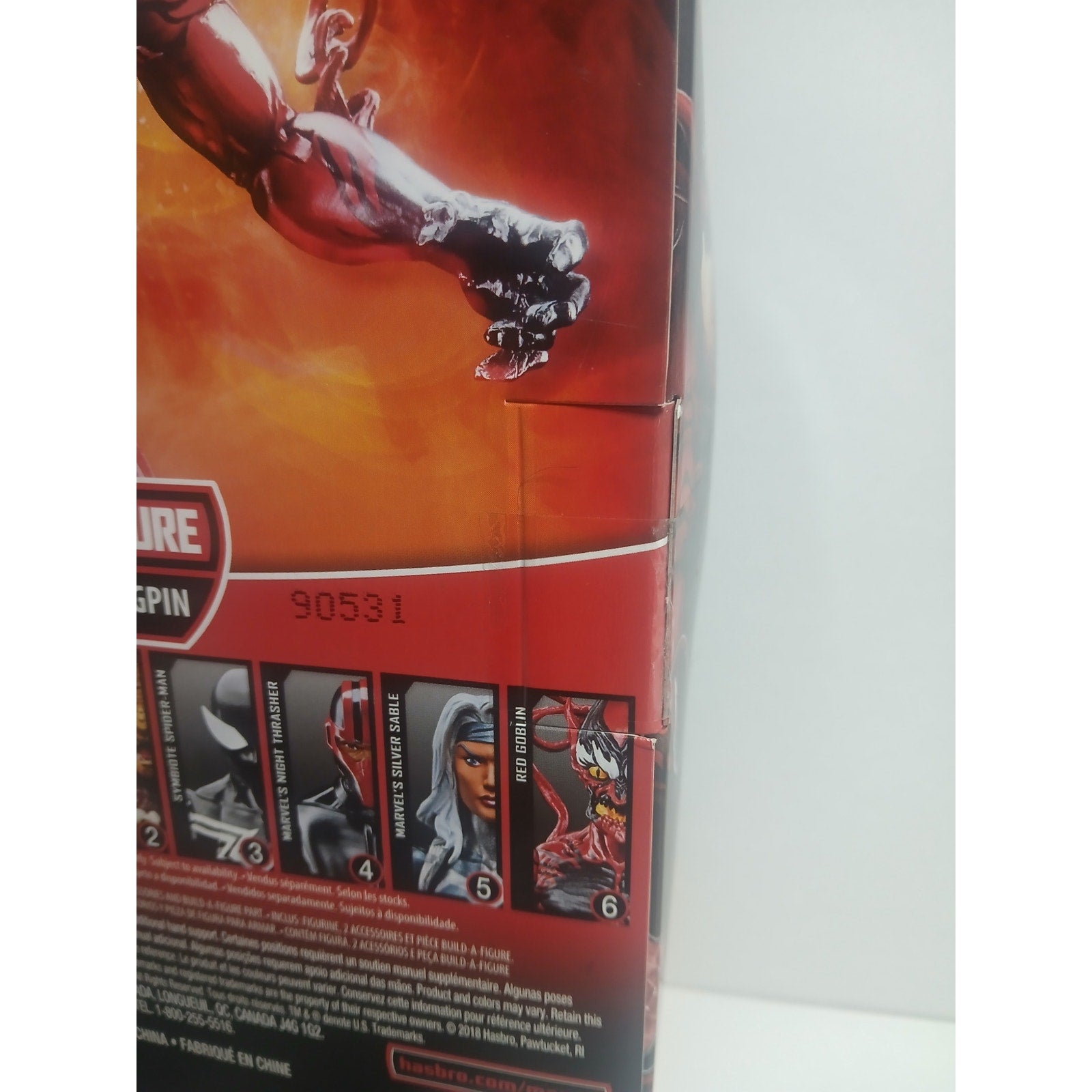 RED GOBLIN MARVEL LEGENDS (BAF) NIB CIB (OPEN)