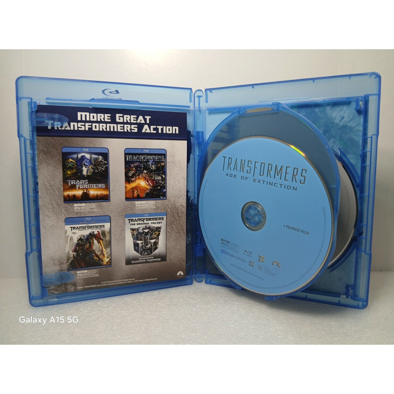 TRANSFORMERS AGE OF EXTINCTION + REVENGE OF THE FALLEN BLU RAY/DVD MOVIES TESTED