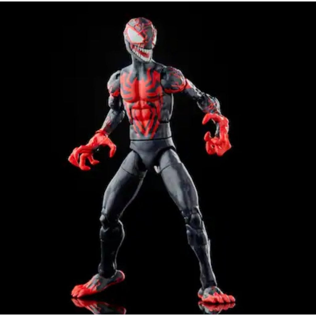 MAXIMUM VENOM MILES MORALES MARVEL LEGENDS FIGURE MINT W/ BOX (OPEN) NO BAF