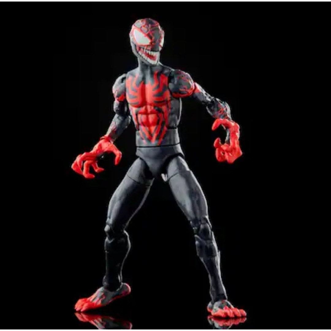 MAXIMUM VENOM MILES MORALES MARVEL LEGENDS FIGURE MINT W/ BOX (OPEN) NO BAF