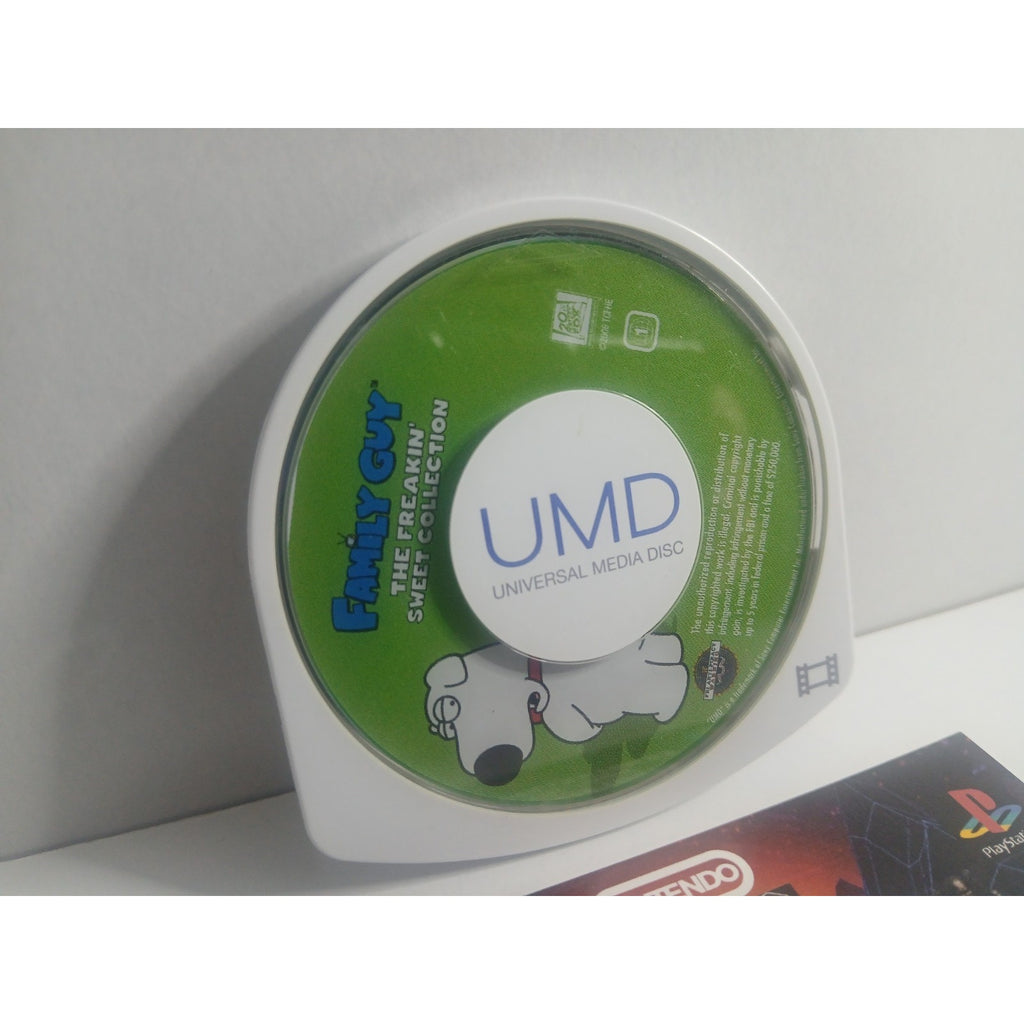 ✅ SONY PSP FAMILY GUY FREAKIN SWEET COLLECTION UMD MOVIE DISC TESTED WORKING