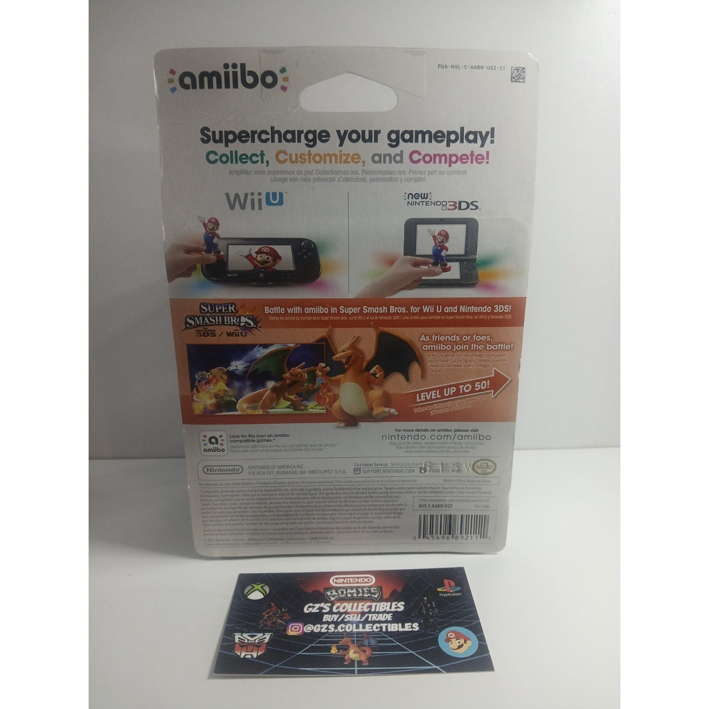 ✅ NINTENDO AMIIBO SUPER SMASH BROS CHARIZARD (POKEMON) NEW SEALED