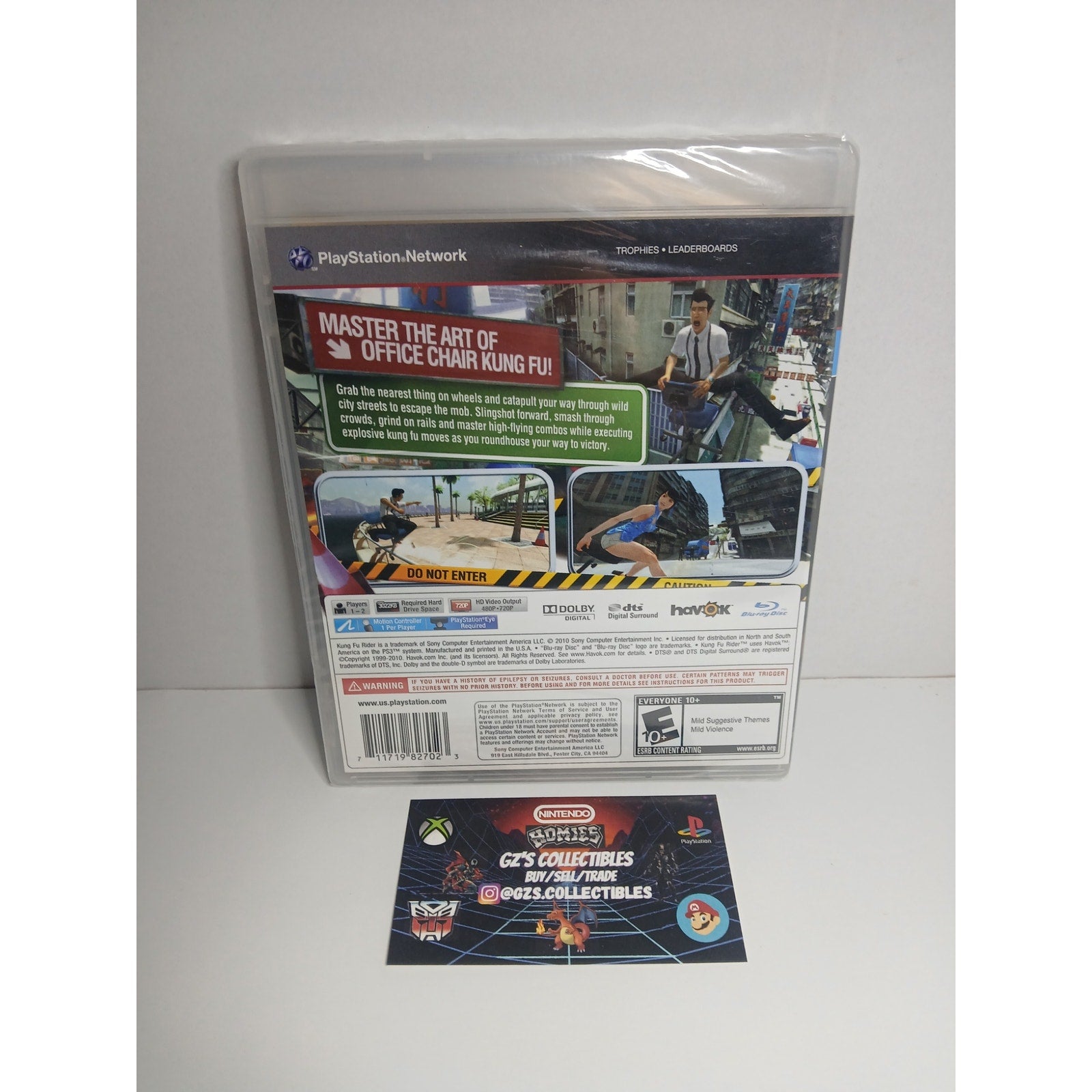 SONY PS3 KUNG FU RIDER NEW SEALED