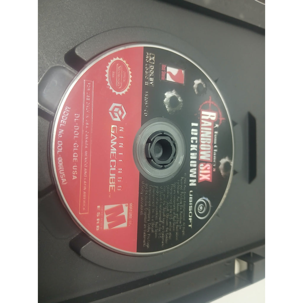 RAINBOW 6 LOCKDOWN CIB NINTENDO GAMECUBE TESTED WORKING