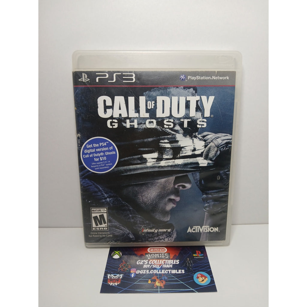 CALL OF DUTY GHOSTS CIB SONY PS3 GAME TESTED WORKING