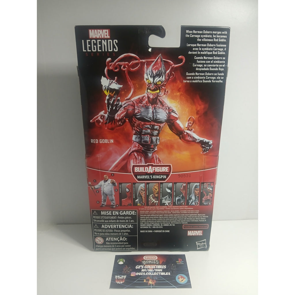 RED GOBLIN MARVEL LEGENDS (BAF) NIB CIB (OPEN)