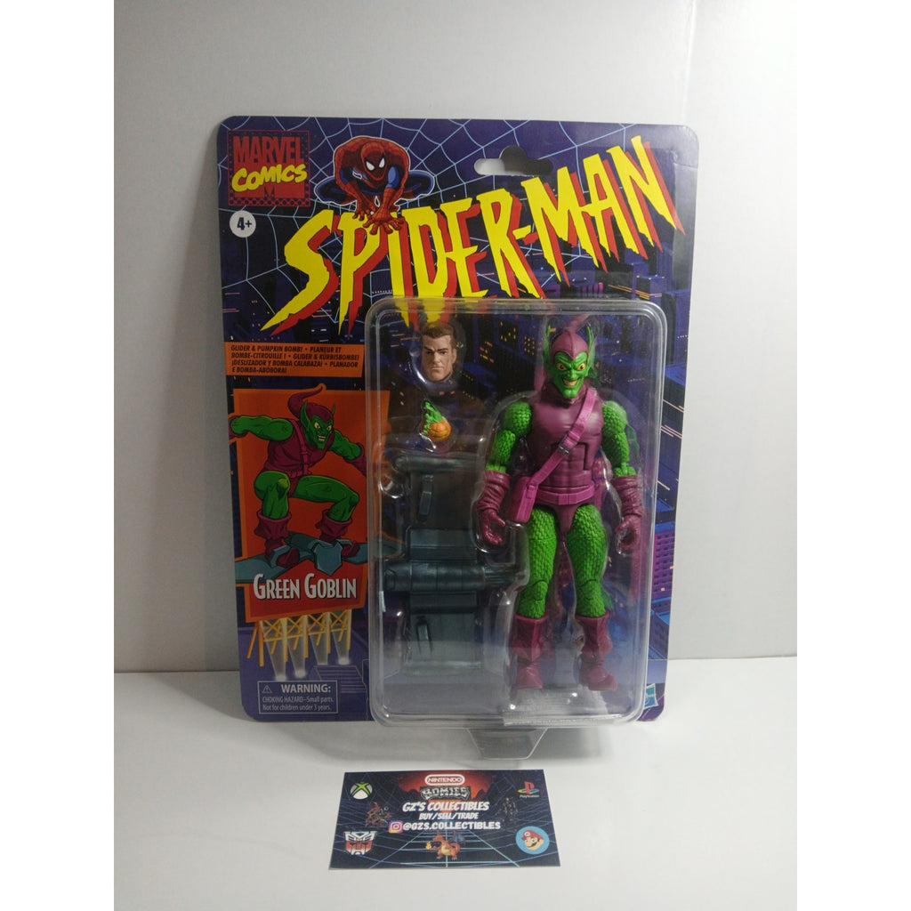 MARVELS GREEN GOBLIN HASBRO RETRO ACTION FIGURE MARVEL LEGENDS NEW