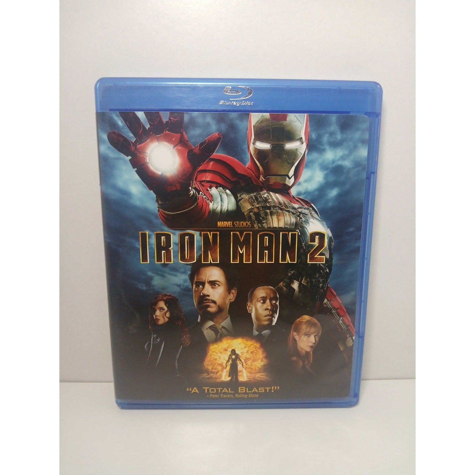 IRON MAN 2 BLU RAY MOVIE CLEANED* TESTED WORKING