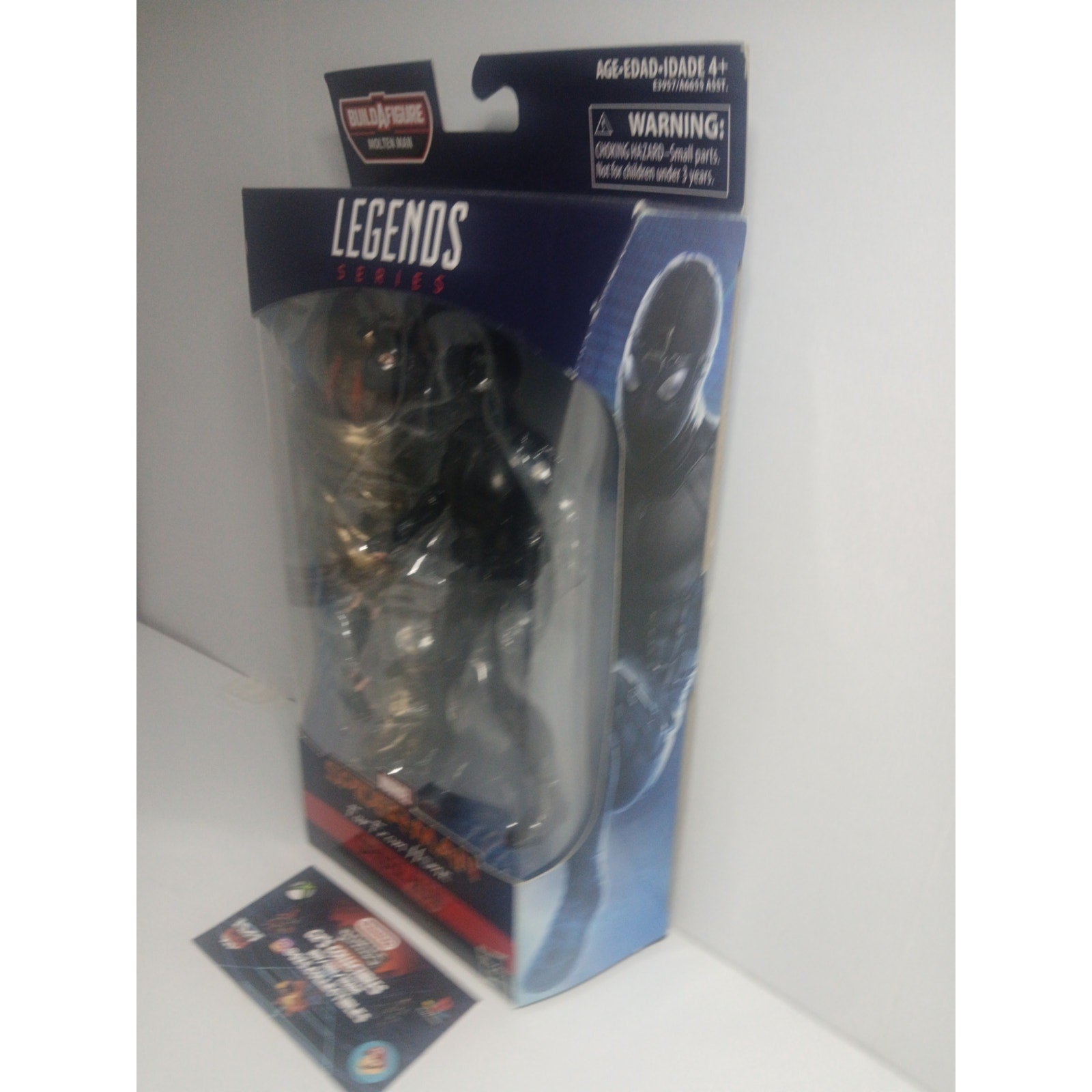 SPIDER MAN STEALTH SUIT MARVEL LEGENDS (BAF) NIB CIB (OPEN)