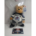 2001 CO AVALANCHE STANLEY CUP ICE BEANS TEDDY BEAR SIGNED BY PATRICK ROY #33