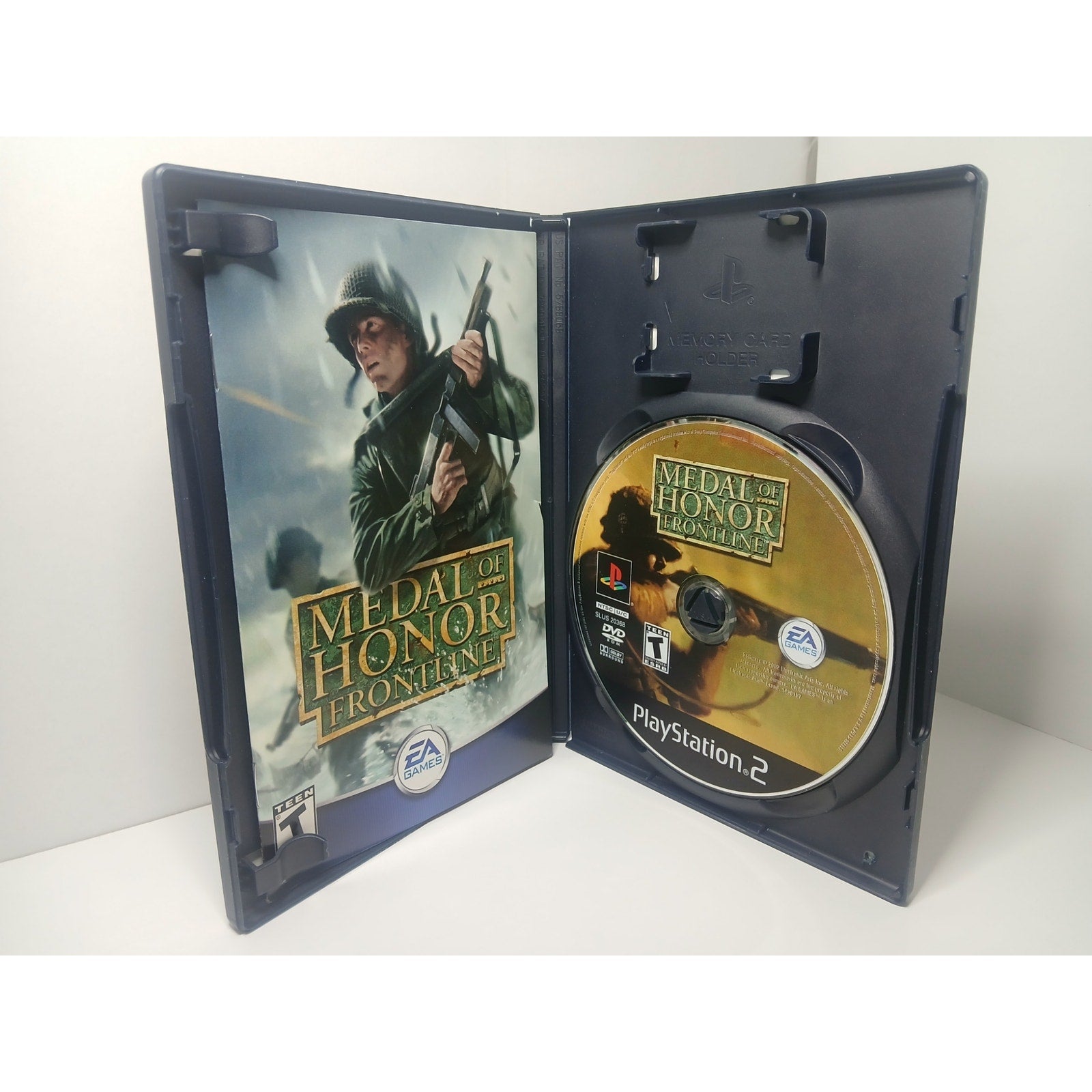 MEDAL OF HONOR VANGUARD & FRONTLINE BLACK LABELS CIB SONY PS2 TESTED WORKING