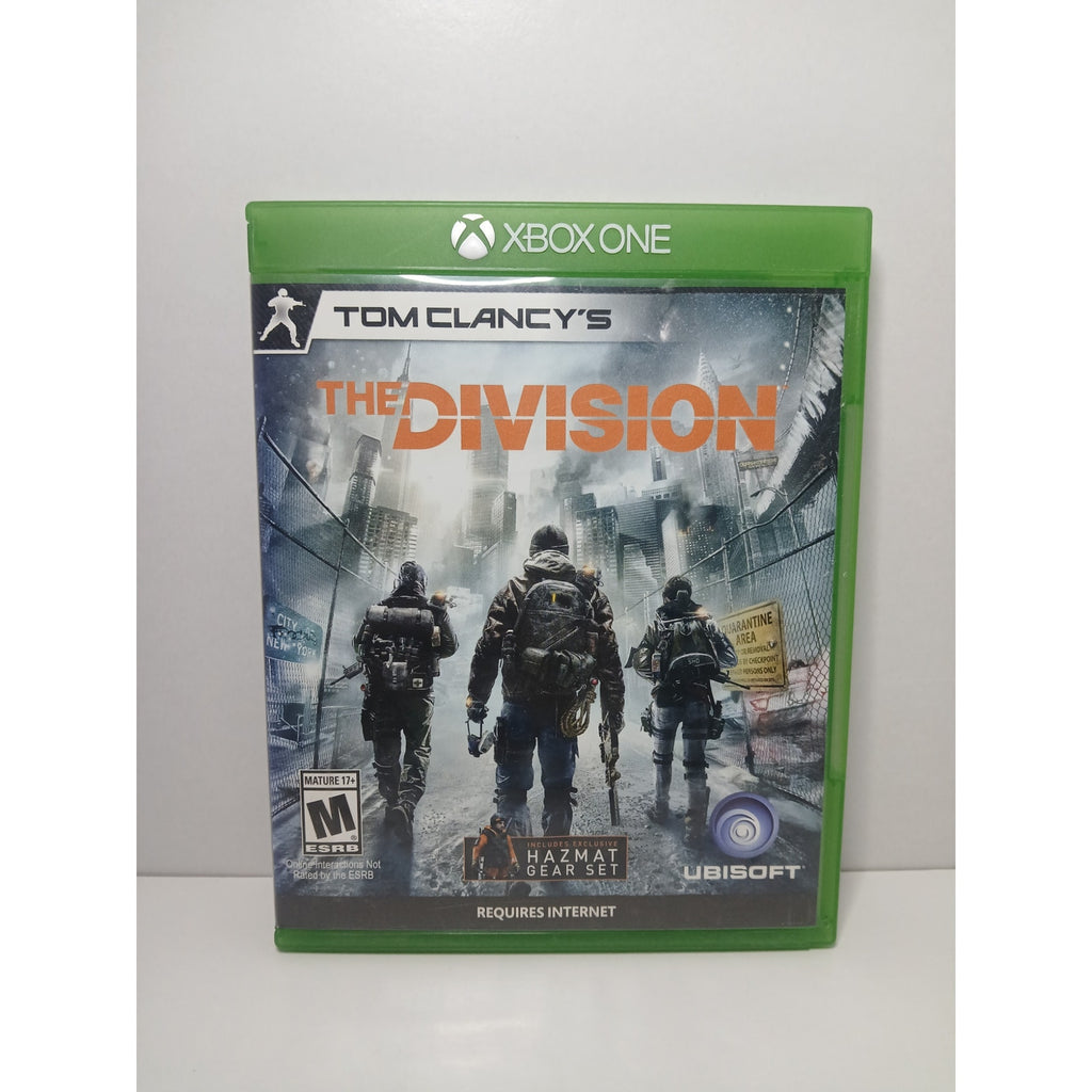 TOM CLANCY THE DIVISION CIB XBOX ONE GAME TESTED WORKING