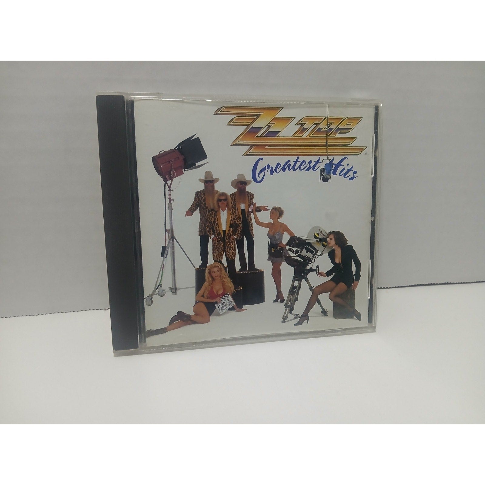 ZZ Top Greatest Hits CD with Southern Hard Rock Used Tested