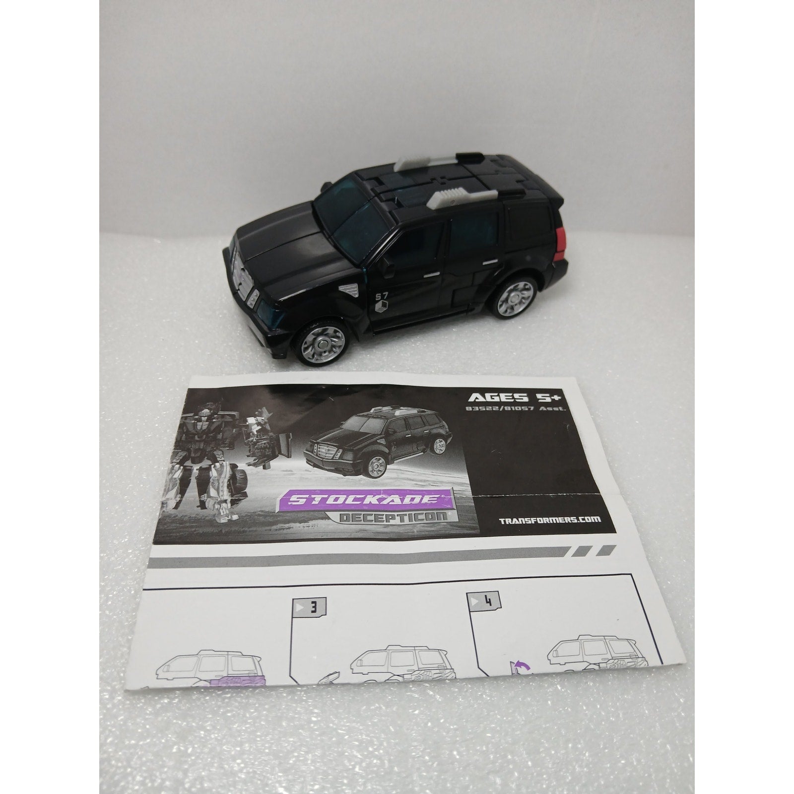 STOCKADE ALLSPARK TRANSFORMERS MOVIE DECEPTICON DELUXE FIGURE