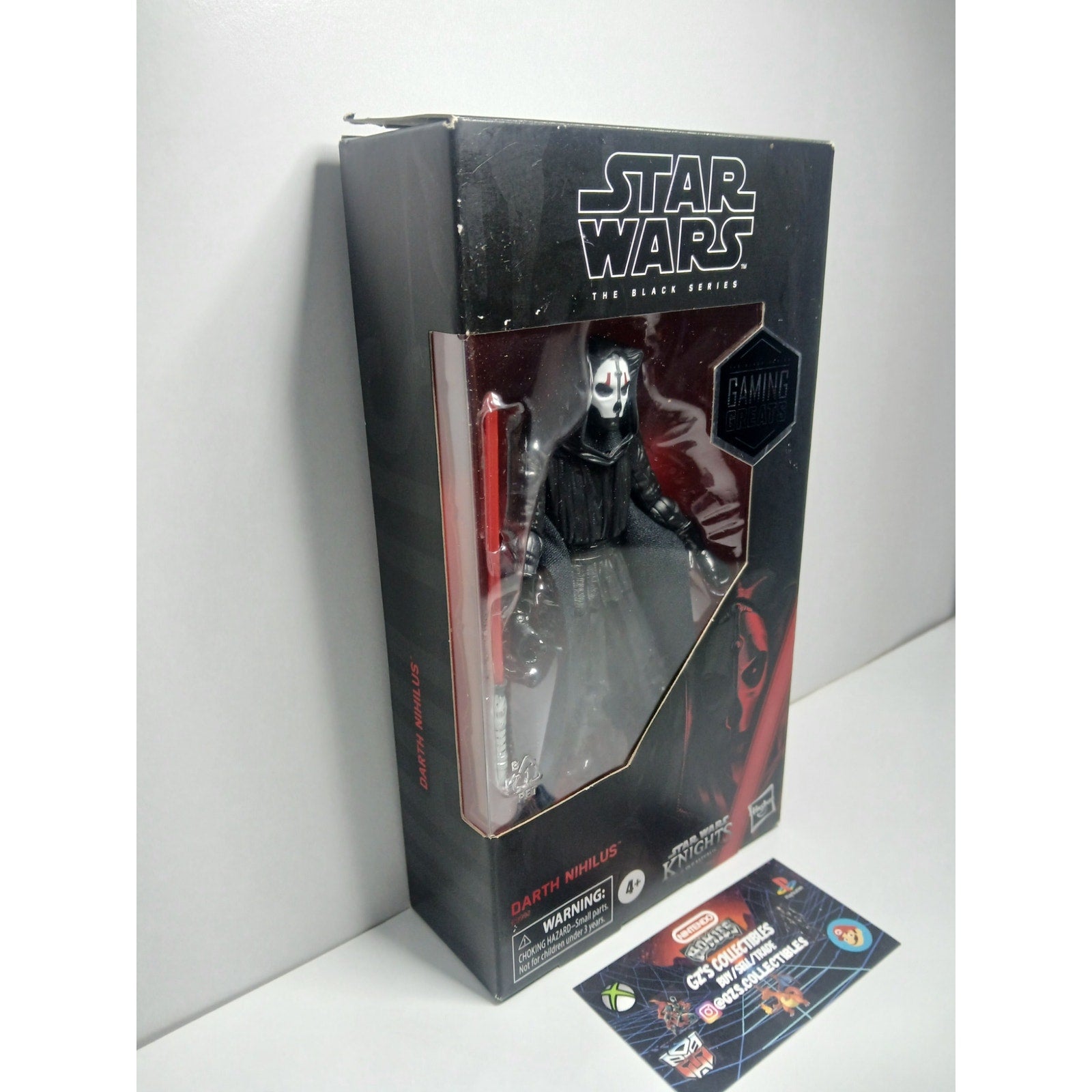 STAR WARS THE BLACK SERIES DARTH NIHILUS NIB CIB (OPEN)