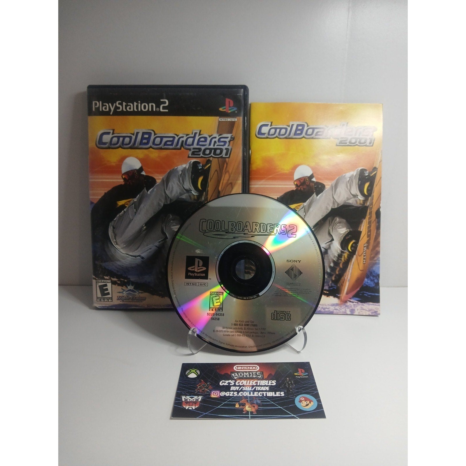 ✅ SONY PS2 COOL BOARDERS 2 CIB TESTED WORKING