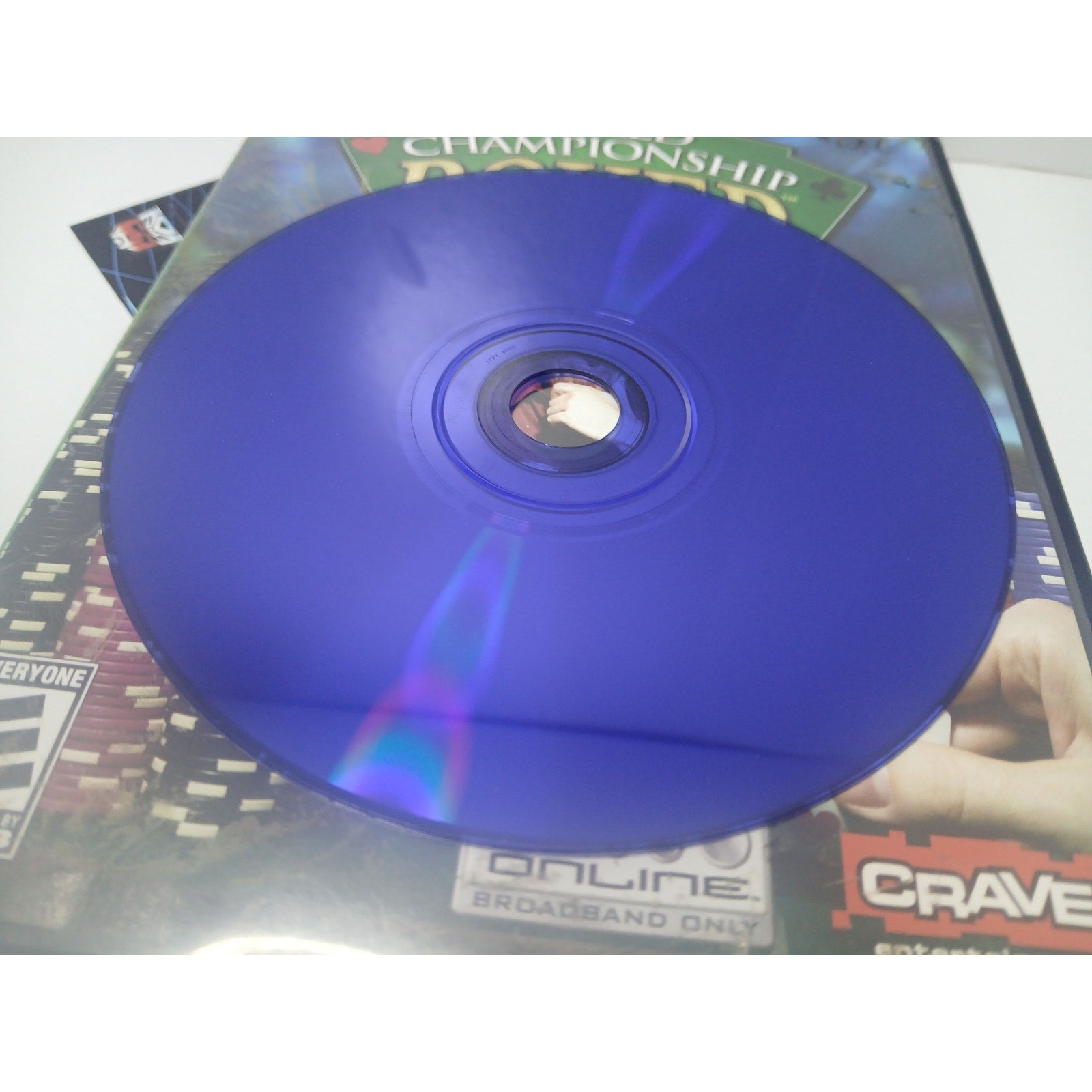WORLD CHAMPIONSHIP POKER BLACK LABEL CIB SONY PS2 TESTED WORKING