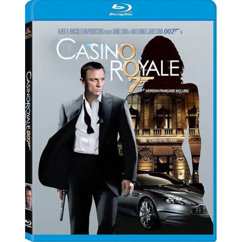 007 CASINO ROYALE BLU RAY MOVIE CLEANED* TESTED WORKING