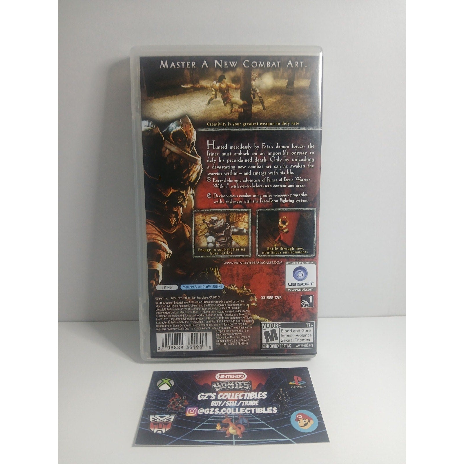 ✅ SONY PSP PRINCE OF PERSIA REVELATIONS CIB TESTED WORKING MINT