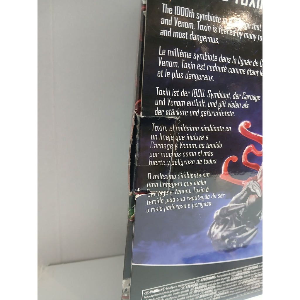 MARVELS VENOM TOXIN HASBRO ACTION FIGURE MARVEL LEGENDS MINT IN BOX (OPEN)