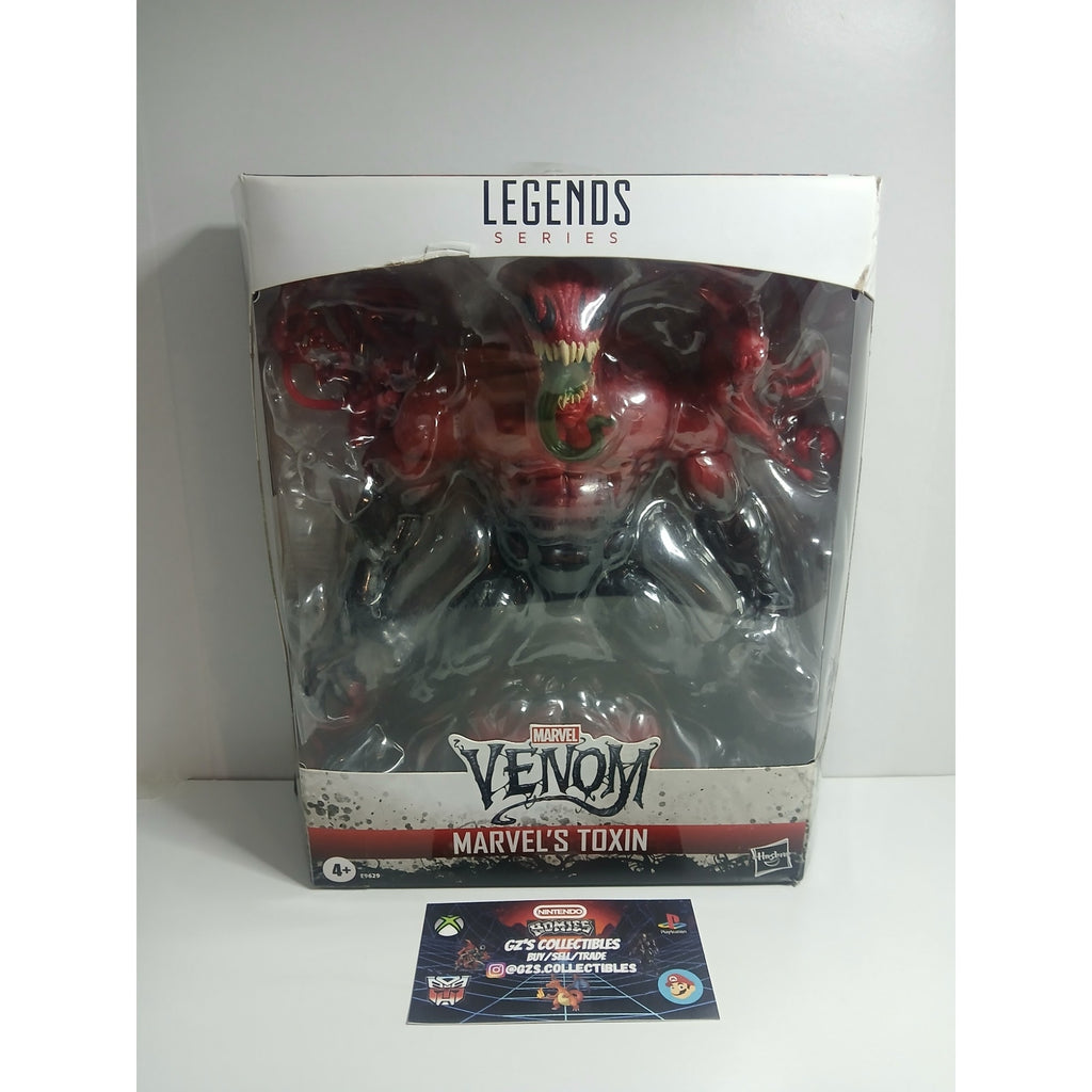 MARVELS VENOM TOXIN HASBRO ACTION FIGURE MARVEL LEGENDS MINT IN BOX (OPEN)