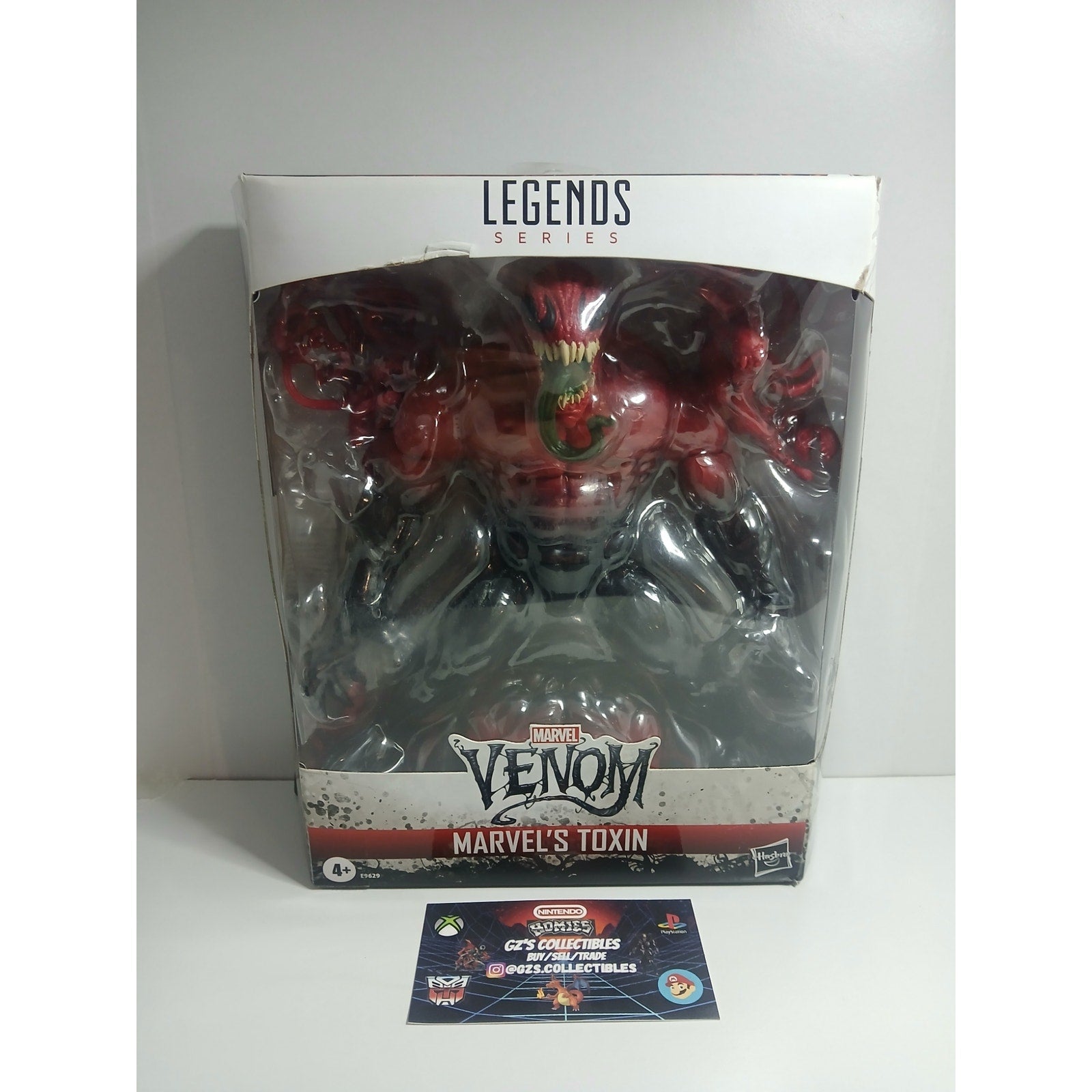 MARVELS VENOM TOXIN HASBRO ACTION FIGURE MARVEL LEGENDS MINT IN BOX (OPEN)