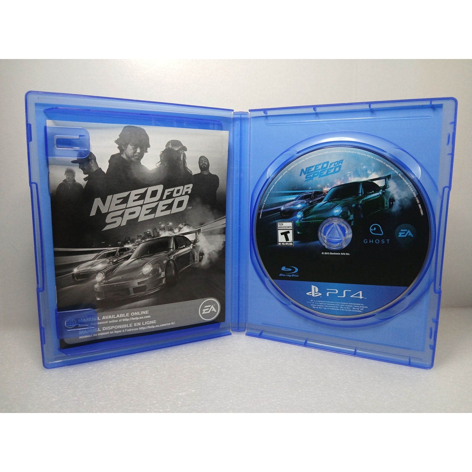 NEED FOR SPEED CIB SONY PS4 GAME TESTED WORKING